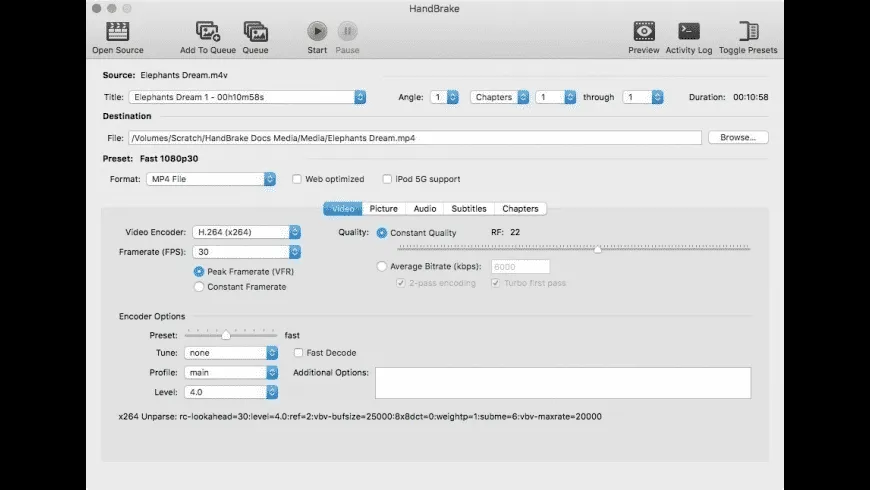27lfkk71-HandBrake for Mac 1.8.1