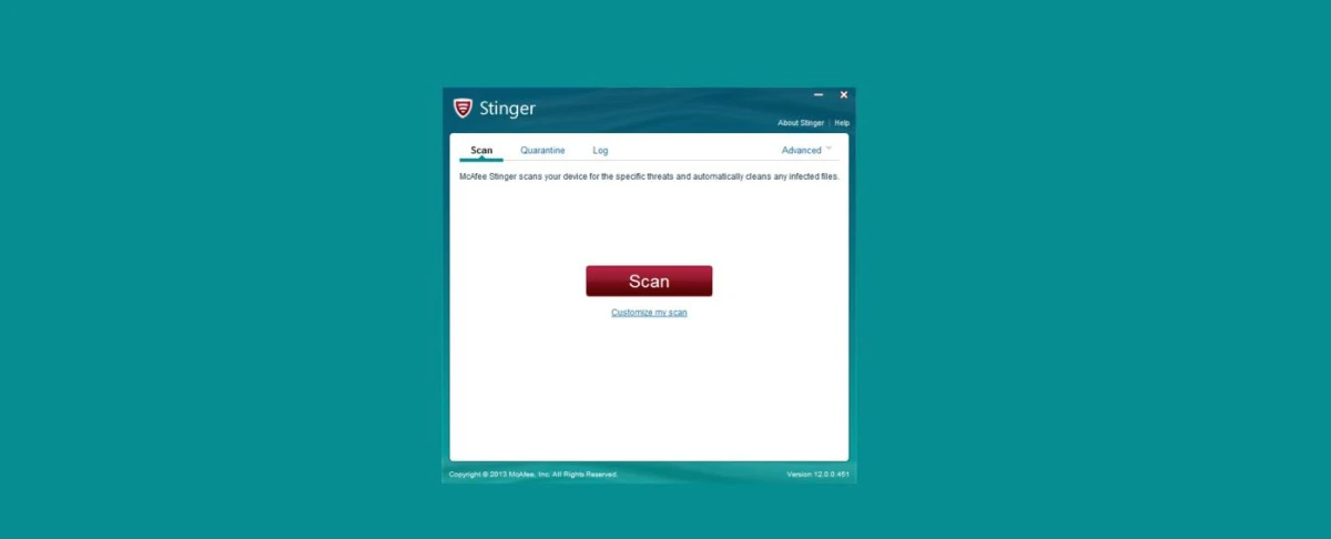 Descargar-454vldma-McAfee Avert Stinger 12.2.0.206 Portable