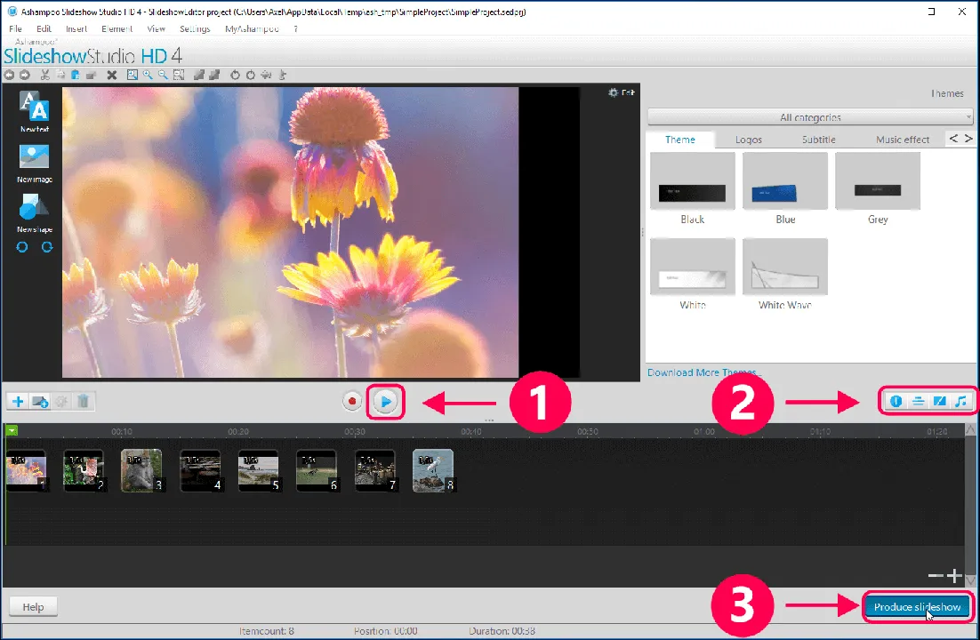 Descargar-6kc450er-Ashampoo Slideshow Studio HD 4.0.9.3