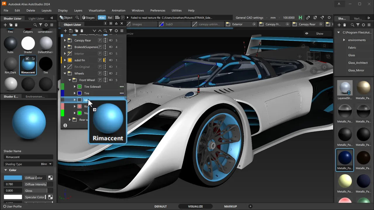 Captura Autodesk Alias AutoStudio 1