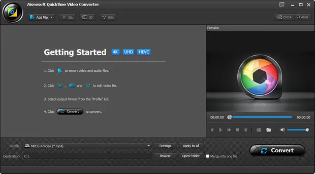 Descargar-a25esluj-Aiseesoft QuickTime Video Converter 6.5.20