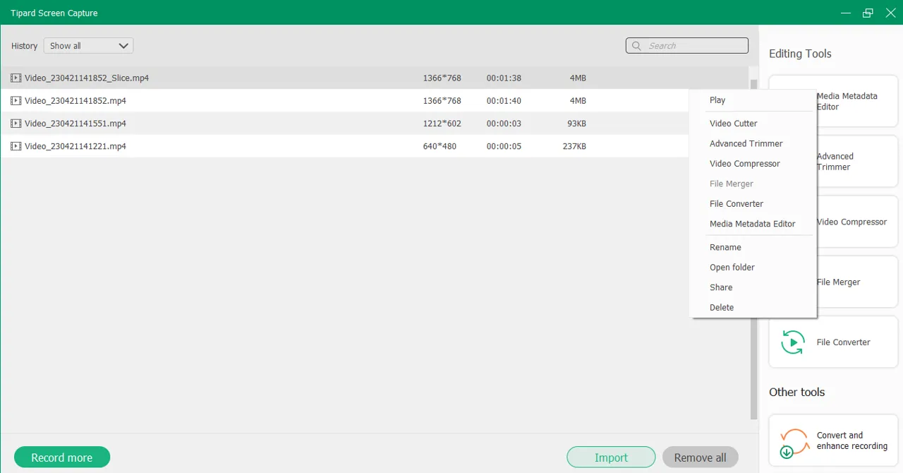 Descargar-a525qfuy-Tipard Screen Capture 2.1.18