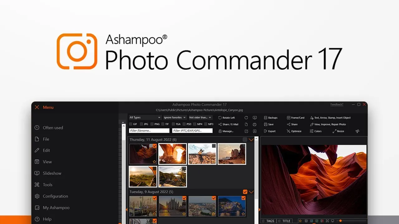 Descargar-fl250bpf-Ashampoo Photo Commander 17.0.3