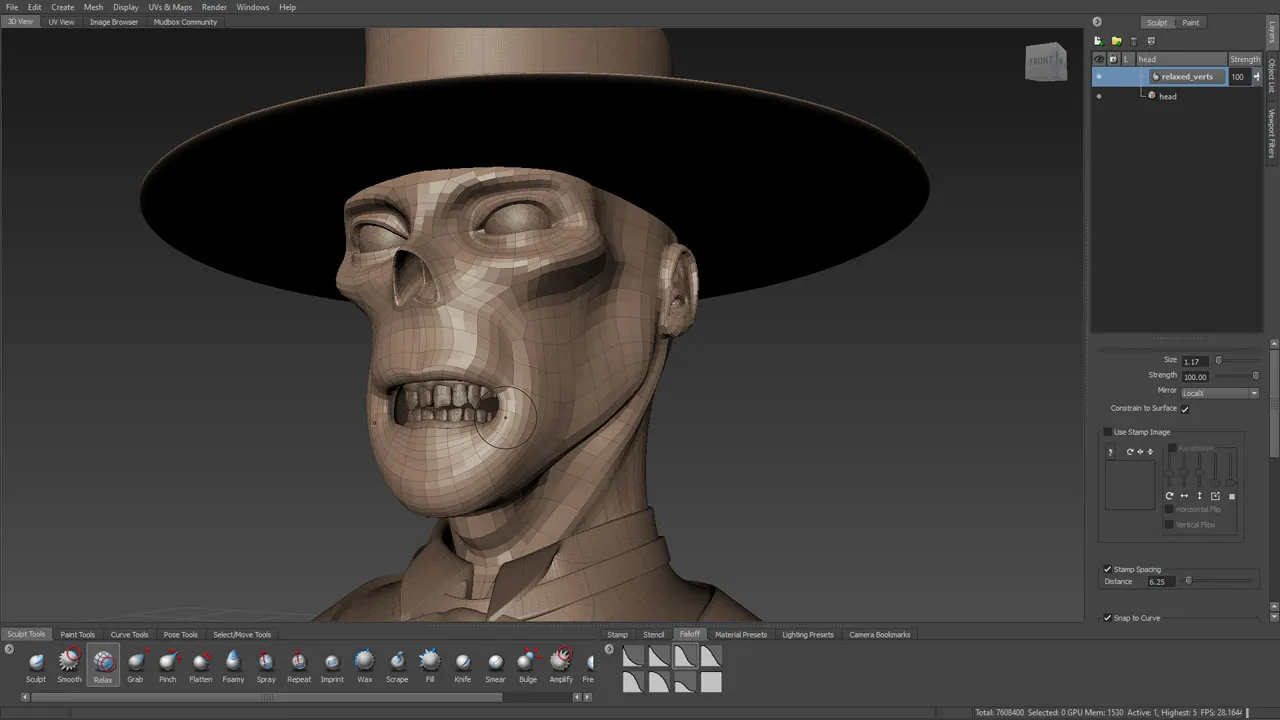 Captura Autodesk Mudbox 2