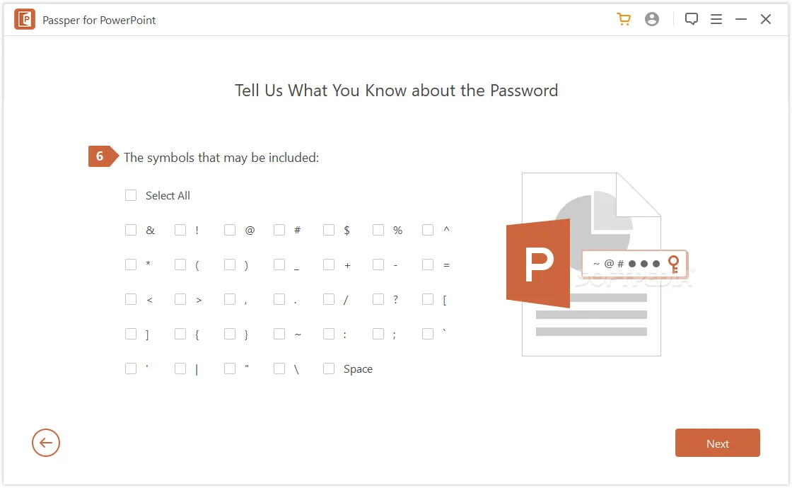 Descargar-hbar71n7-Passper for PowerPoint 4.0.0.4