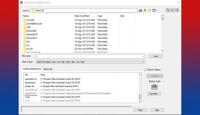 Captura Autodesk SPDS Extension for AutoCAD 2022-2024 3