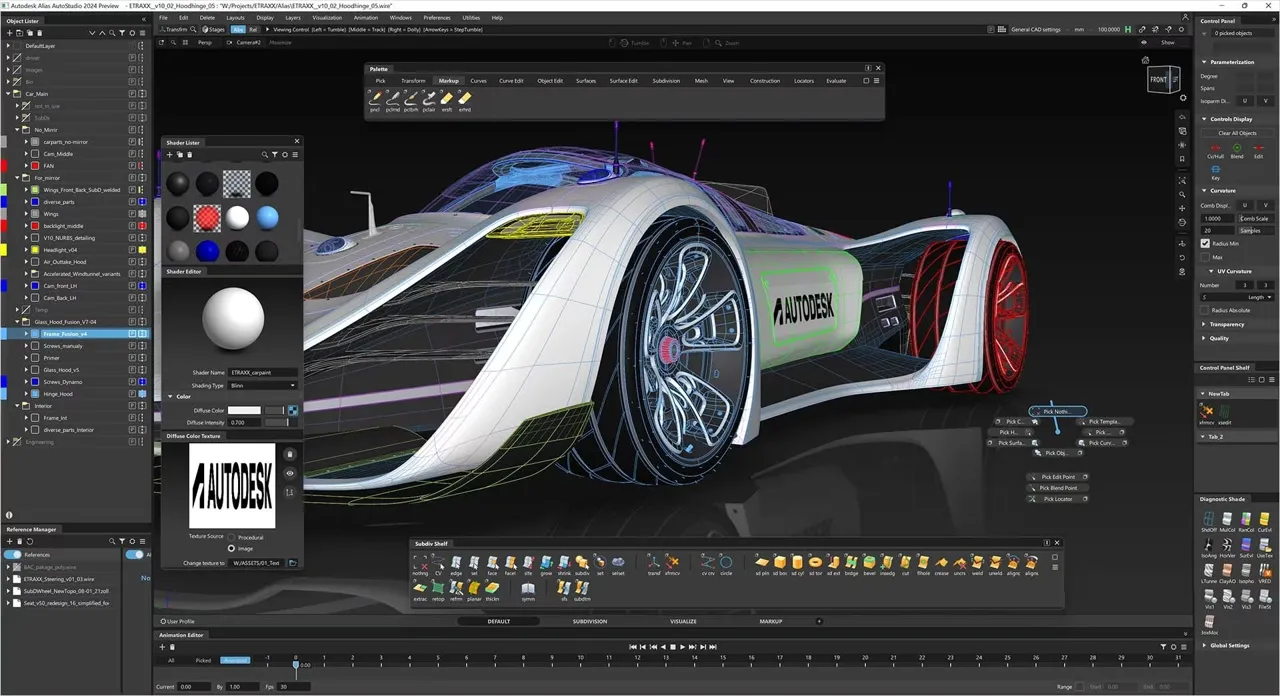 Captura Autodesk Alias AutoStudio 2