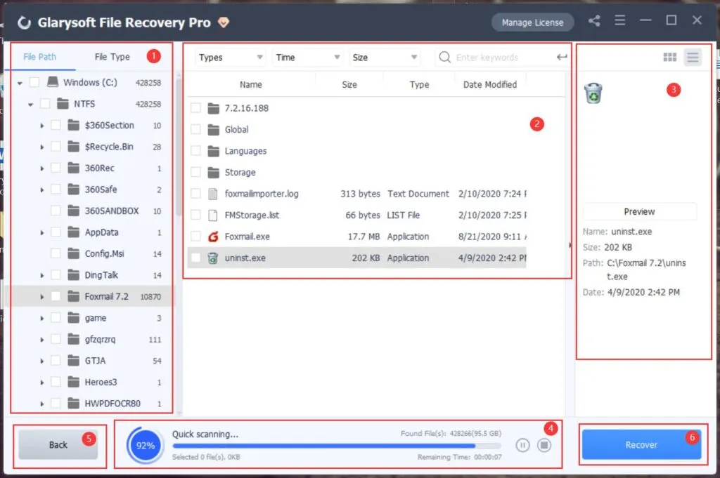 Descargar-mtocuov6-Glary File Recovery Pro 1.26.0.28