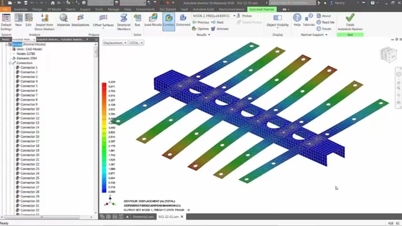 Captura Autodesk Inventor Nastran 2