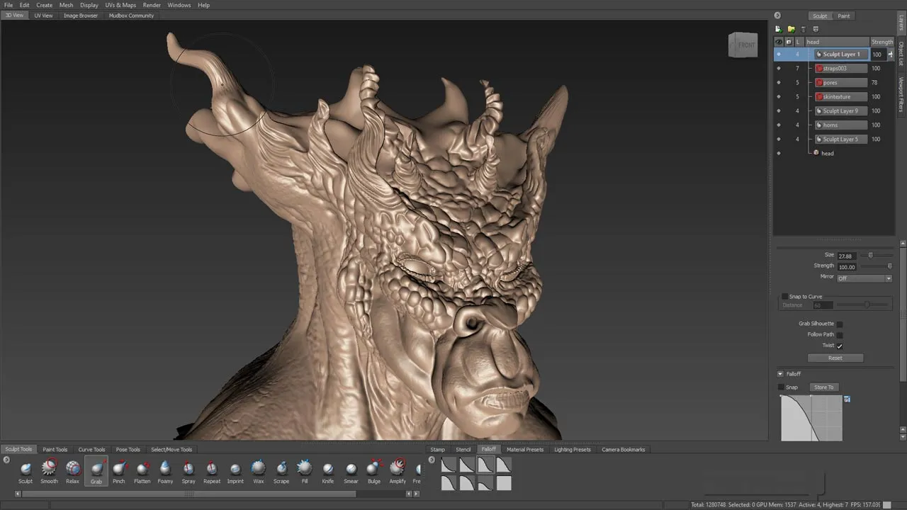 Captura Autodesk Mudbox 1