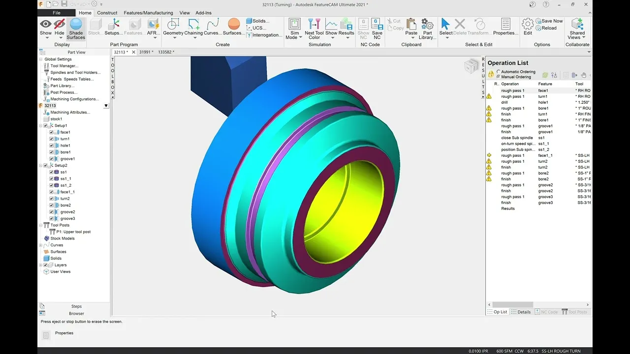 Captura Autodesk FeatureCAM Ultimate 1