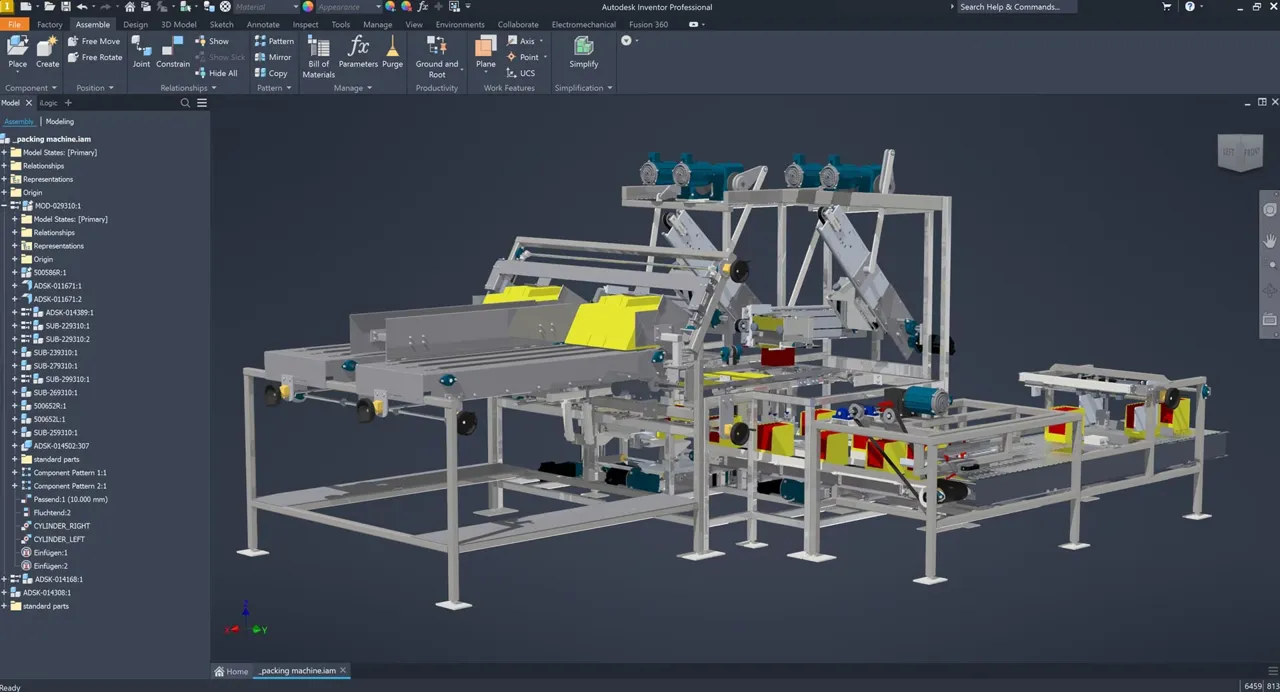 Captura Autodesk Inventor Professional 2