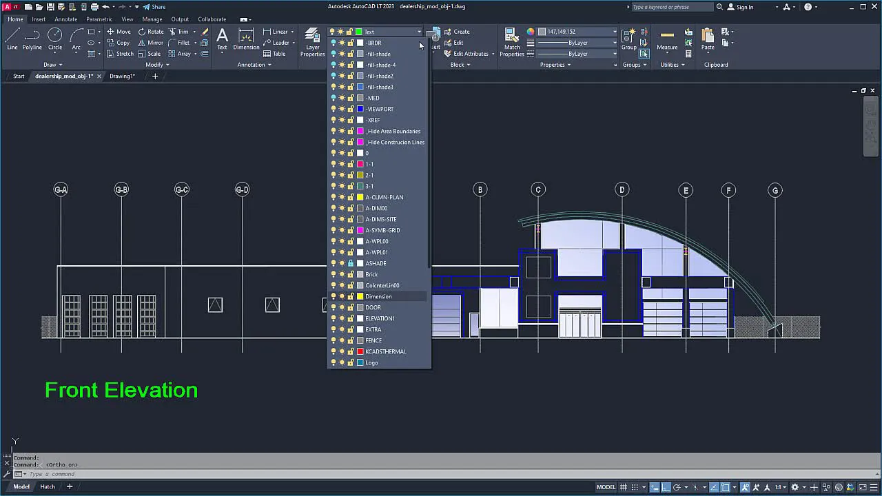 Captura Autodesk AutoCAD LT 2