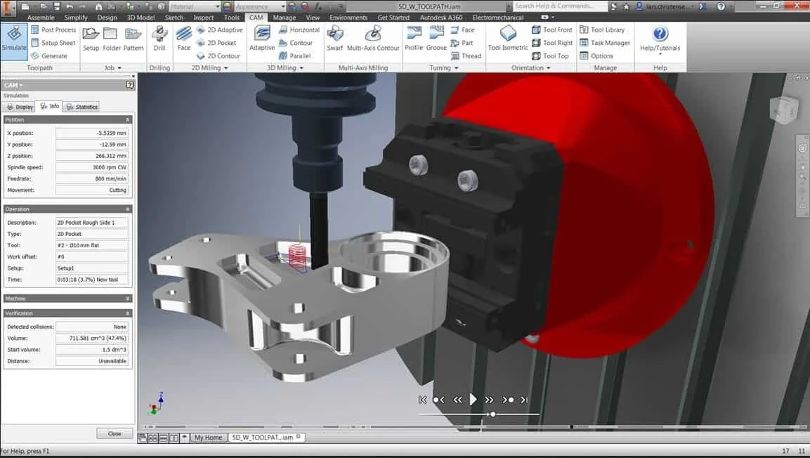 Captura Autodesk HSMWorks Ultimate 2