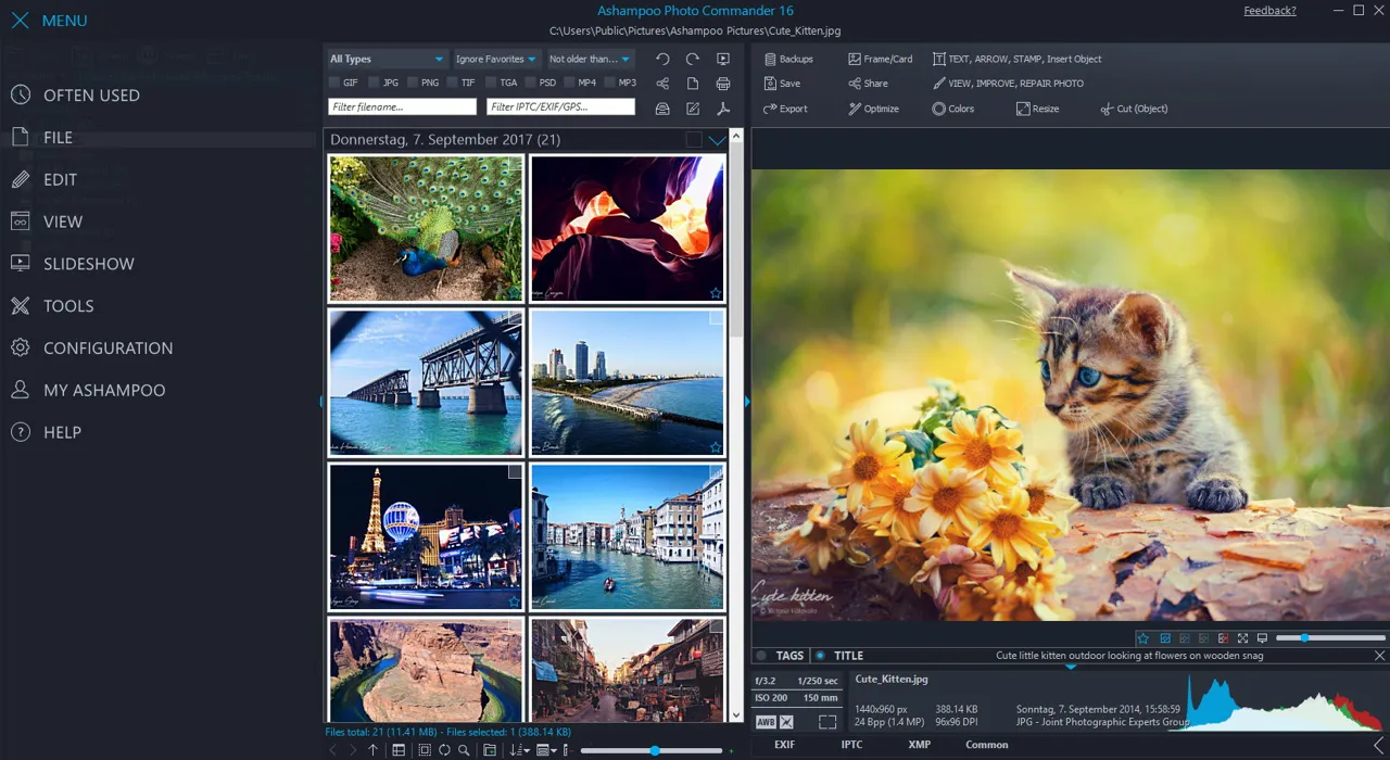 Descargar-x2sh0qck-Ashampoo Photo Commander 17.0.3