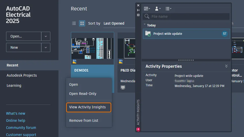 Captura Descriión de Autodesk AutoCAD Electrical 3