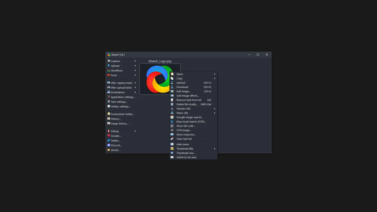 Descargar-ybqcx252-ShareX 16.1.0 + Portable