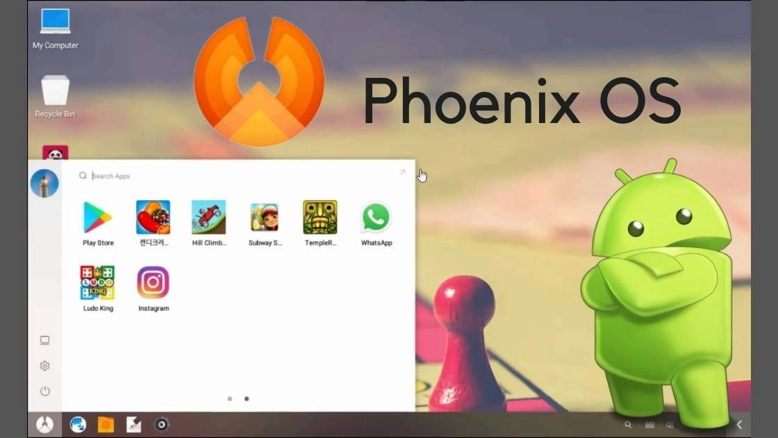 Linux-Sistema-Operativo-e3agoviv-Phoenix OS v3.0.8