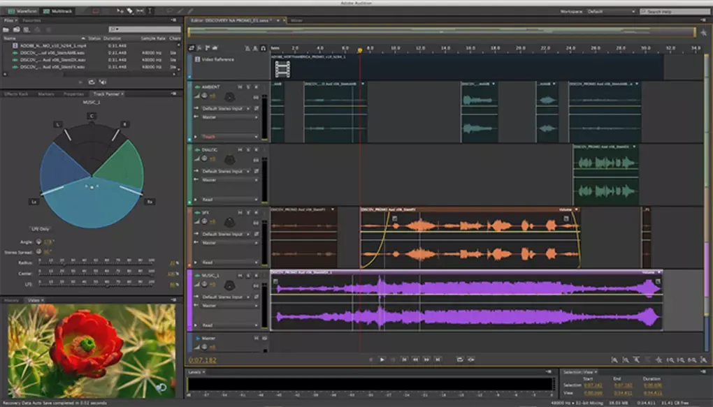 Captura Adobe Audition for macOS 1