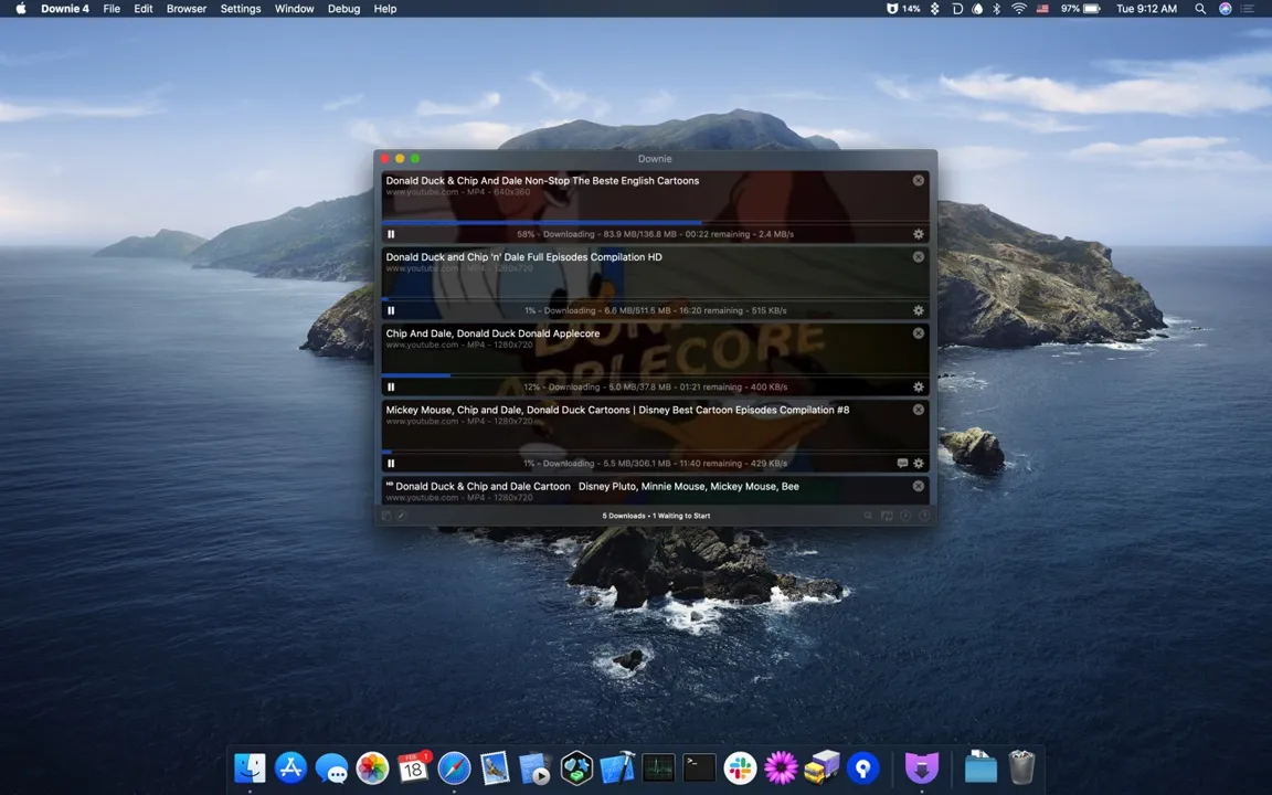 Mac-6vmm64a3-Downie 4.6.10