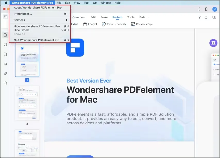 Mac-gz73ayst-Wondershare PDFelement Pro For Mac 9.3.5