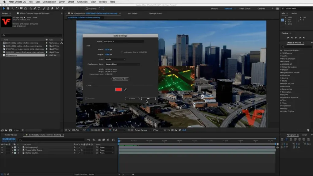 Captura Adobe After Effects for macOS 2