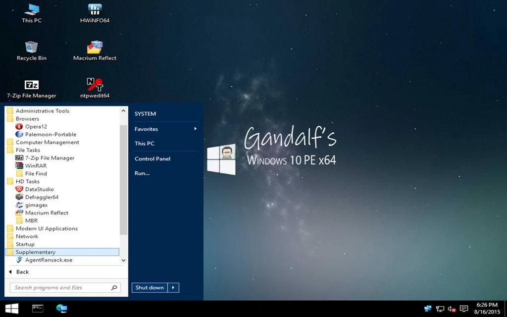 Sistema-Operativo-023jndsn-Windows-Gandalf’s Windows 10PE 20H1