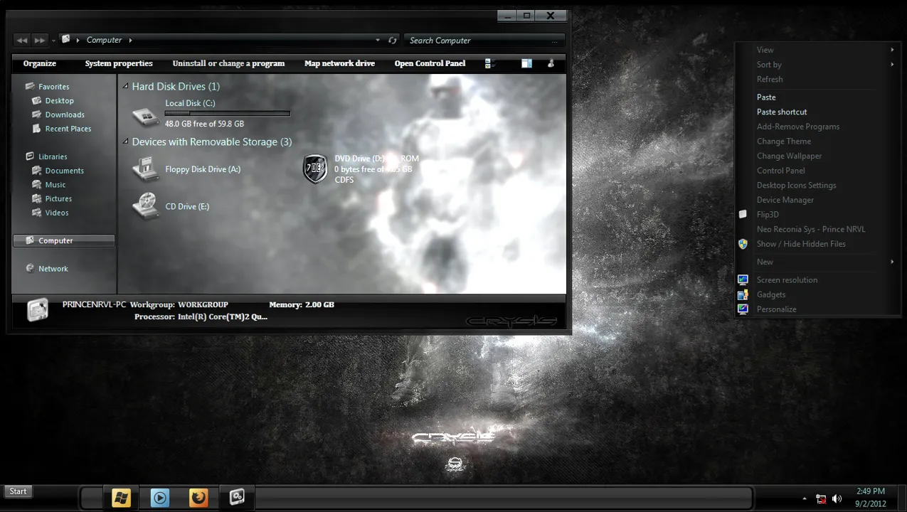 Sistema-Operativo-1lz793h2-Windows-7 Ultimate SP1 Dark Edition 2