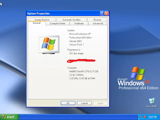 Sistema-Operativo-3pwldn0o-Windows-XP SP2 64 Bits