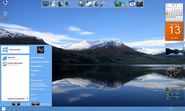 Windows MiniOS XP + Server 3