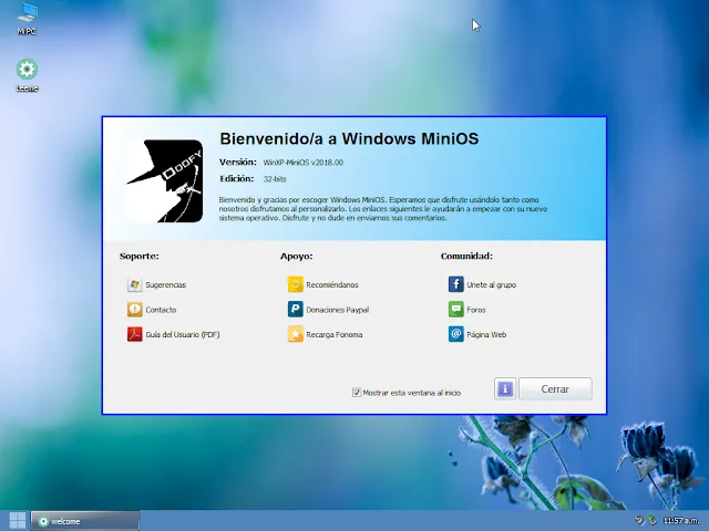 Windows MiniOS XP + Server 2