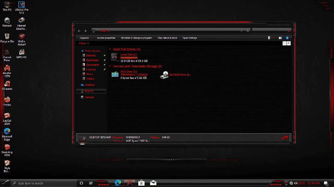 Sistema-Operativo-6vtpgxgn-Windows10 Rog Edition v7