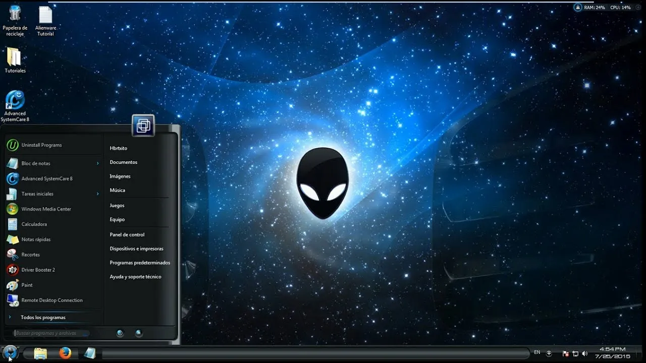 Sistema-Operativo-bo6j9msn-Windows-7 SP1 Alienware