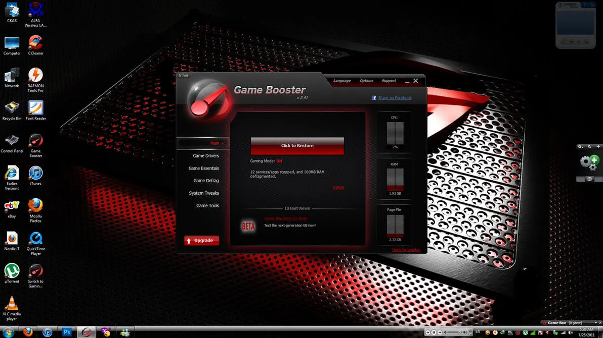 Sistema-Operativo-k5n1b5yf-Windows-7 Gamer Edition