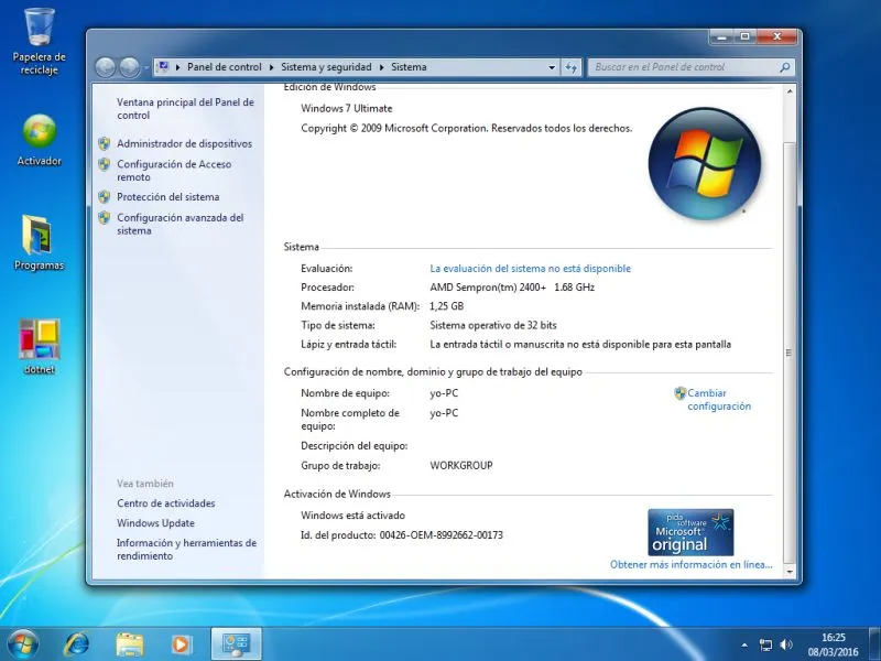 Sistema-Operativo-r69ei2vb-Windows-7 Ultimate Lite Sp1
