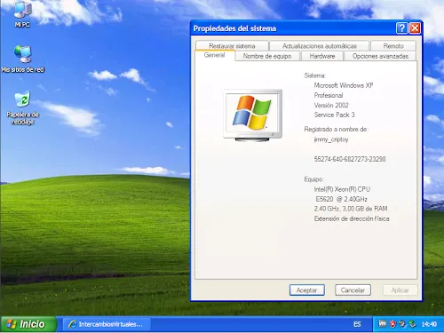 Sistema-Operativo-u5djvl5f-Windows-XP SP3 Professional