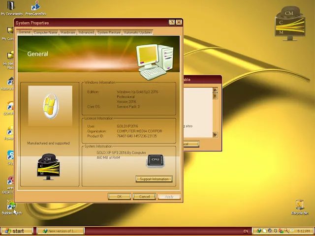 Sistema-Operativo-w5vkdy6b-Windows-XP Gold Edition