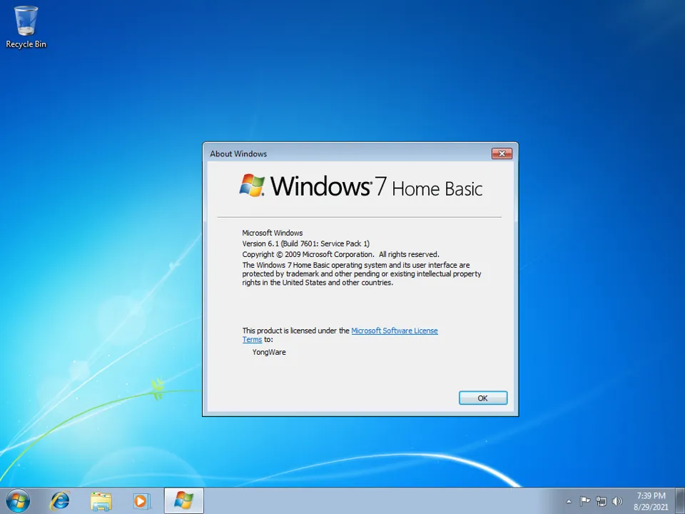 Sistema-Operativo-zcea99uf-Windows-7 Home Basic SP1