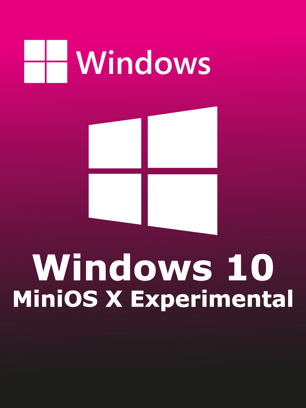 MiniOS 10 X Experimental Full Español [Mega]