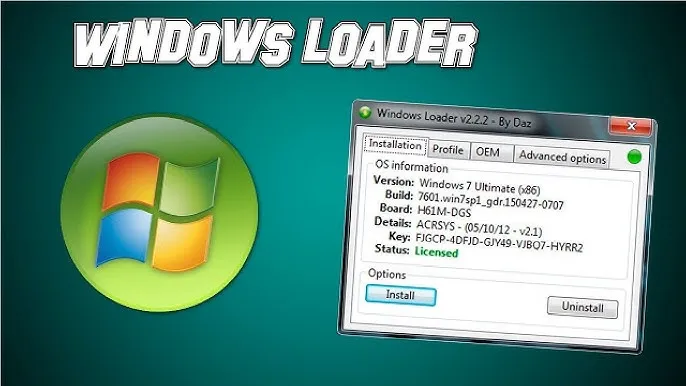 fed7m038-Windows Loader 2.2.2