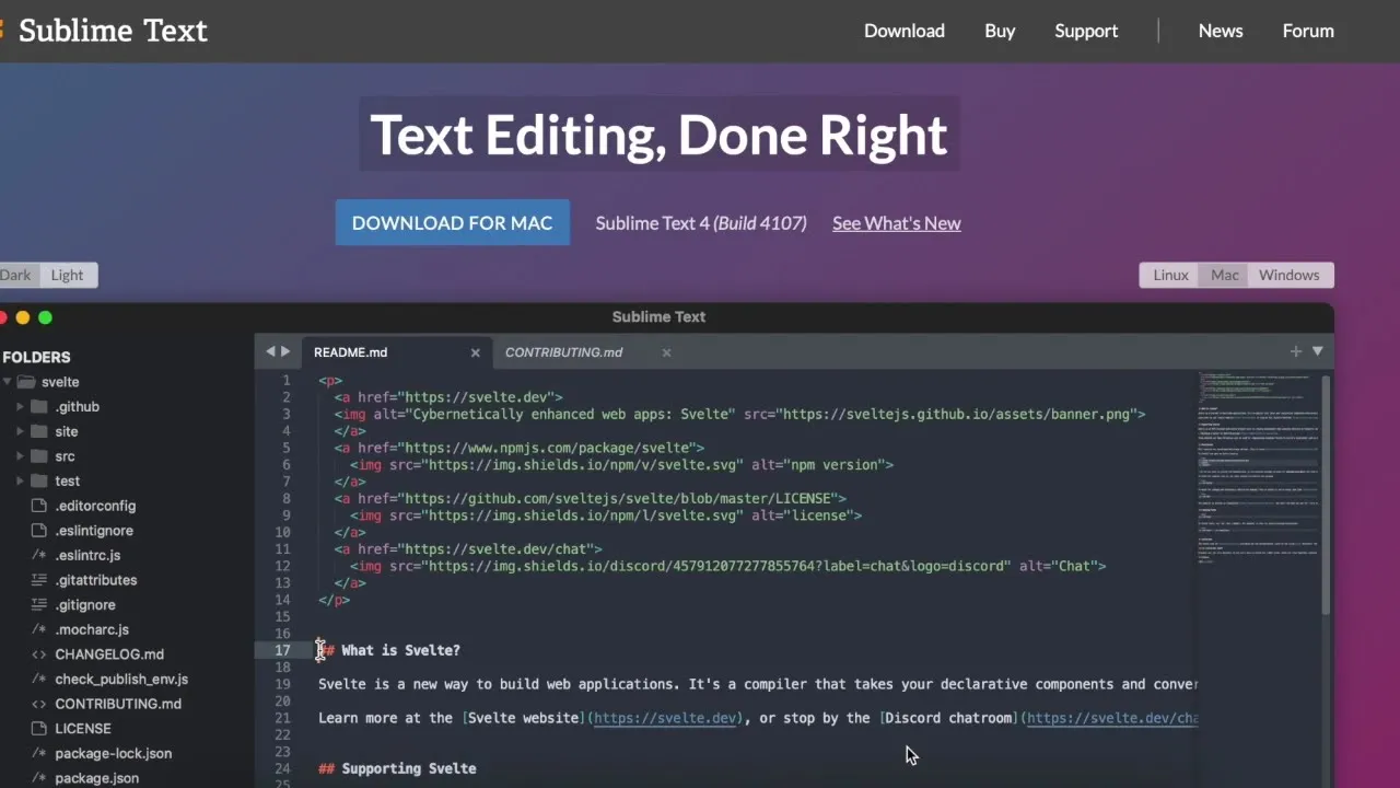 pdyknmdm-Sublime Text for Mac 4.0 Build 4151