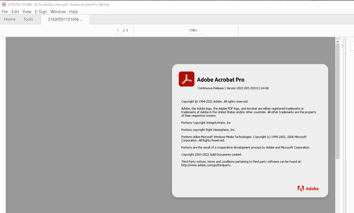 Captura Adobe Acrobat DC Pro para Mac 2