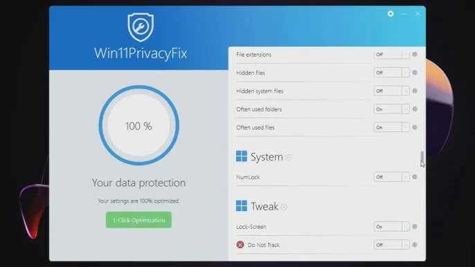 Abelssoft Win11PrivacyFix-gf56y7mu-Captura-de-Pantalla