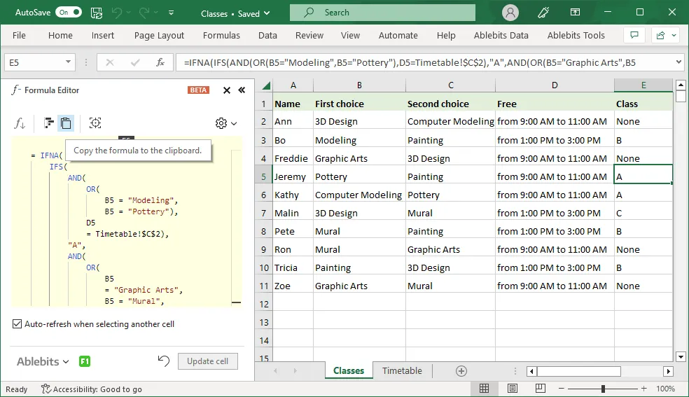 AbleBits Ultimate Suite for Excel-ko4nsgjo-Captura-de-Pantalla