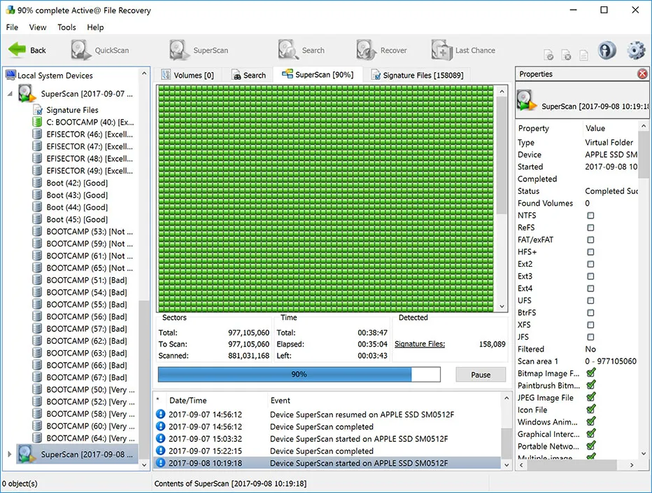 Active File Recovery-8acav4f0-Captura de Pantalla