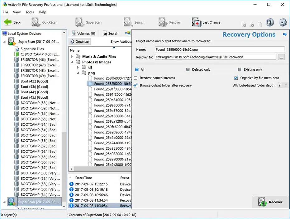 Active File Recovery-uehpvk7x-Captura de Pantalla