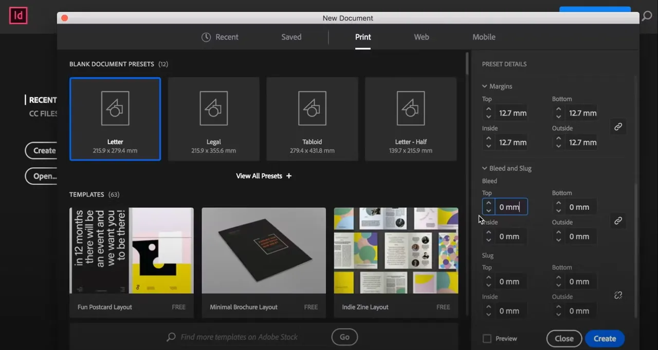 Captura Adobe InDesign 2