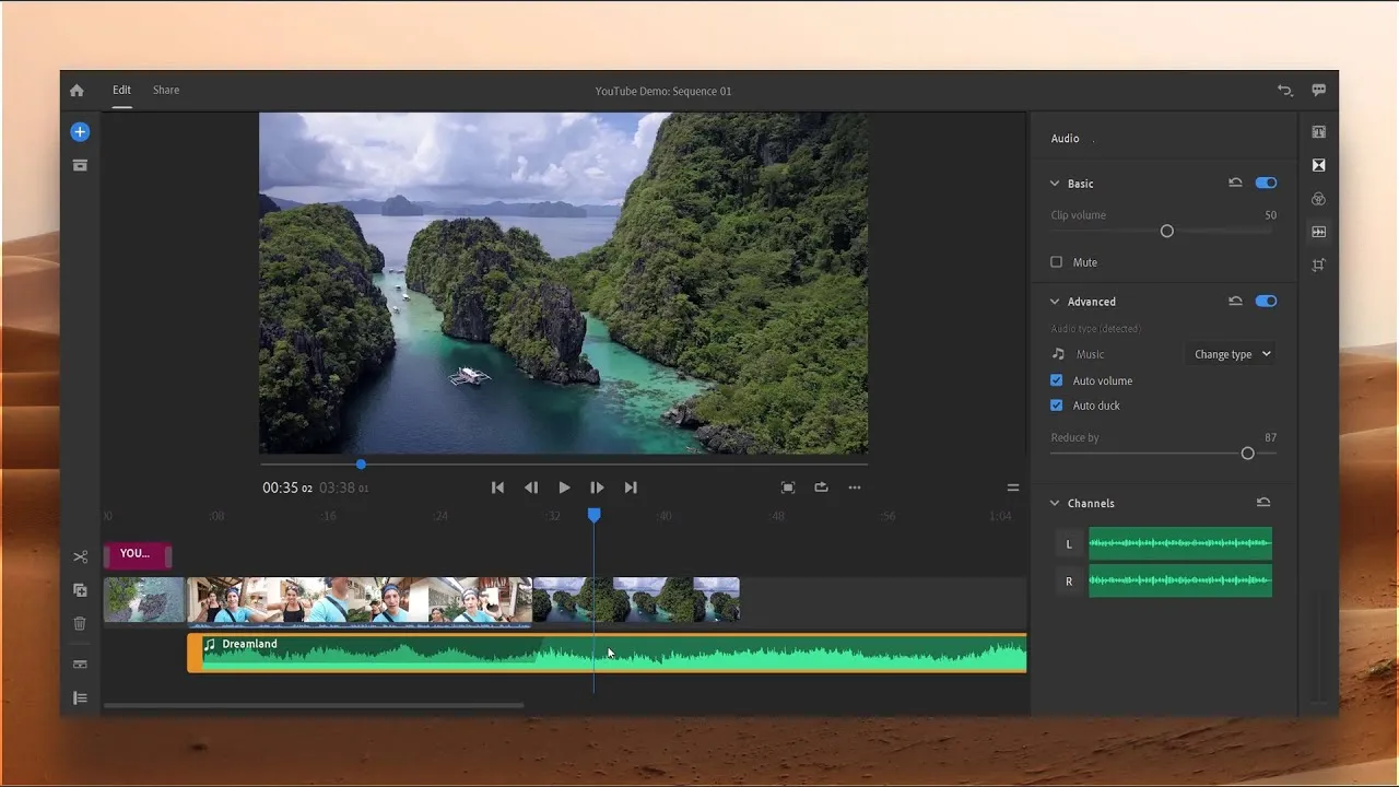 Captura Adobe Premiere Rush 1