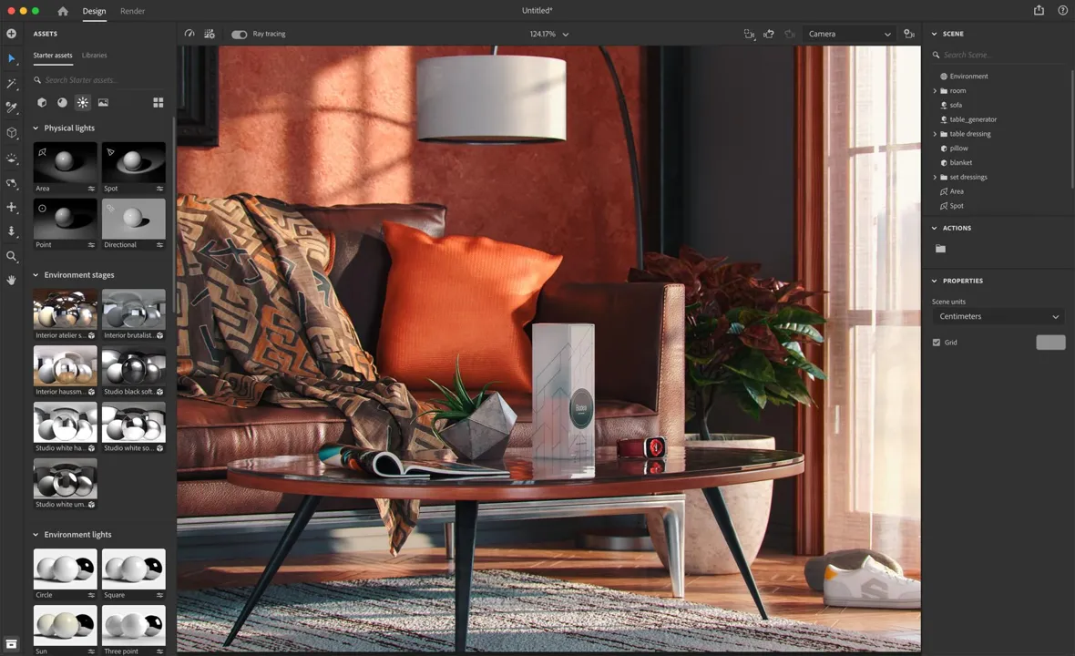 Captura Adobe Substance 3D Stager 1