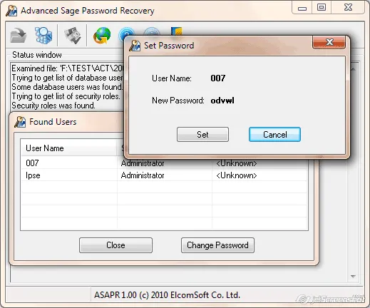 Advanced Sage Password Recovery-80fkkmsd-Captura de Pantalla